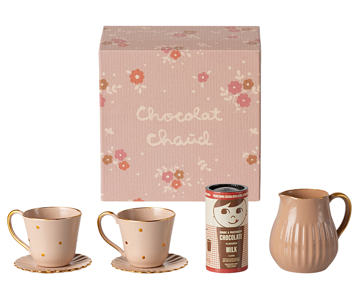 MAILEG Hot Chocolate set,Mini - Farmor Ingvarda