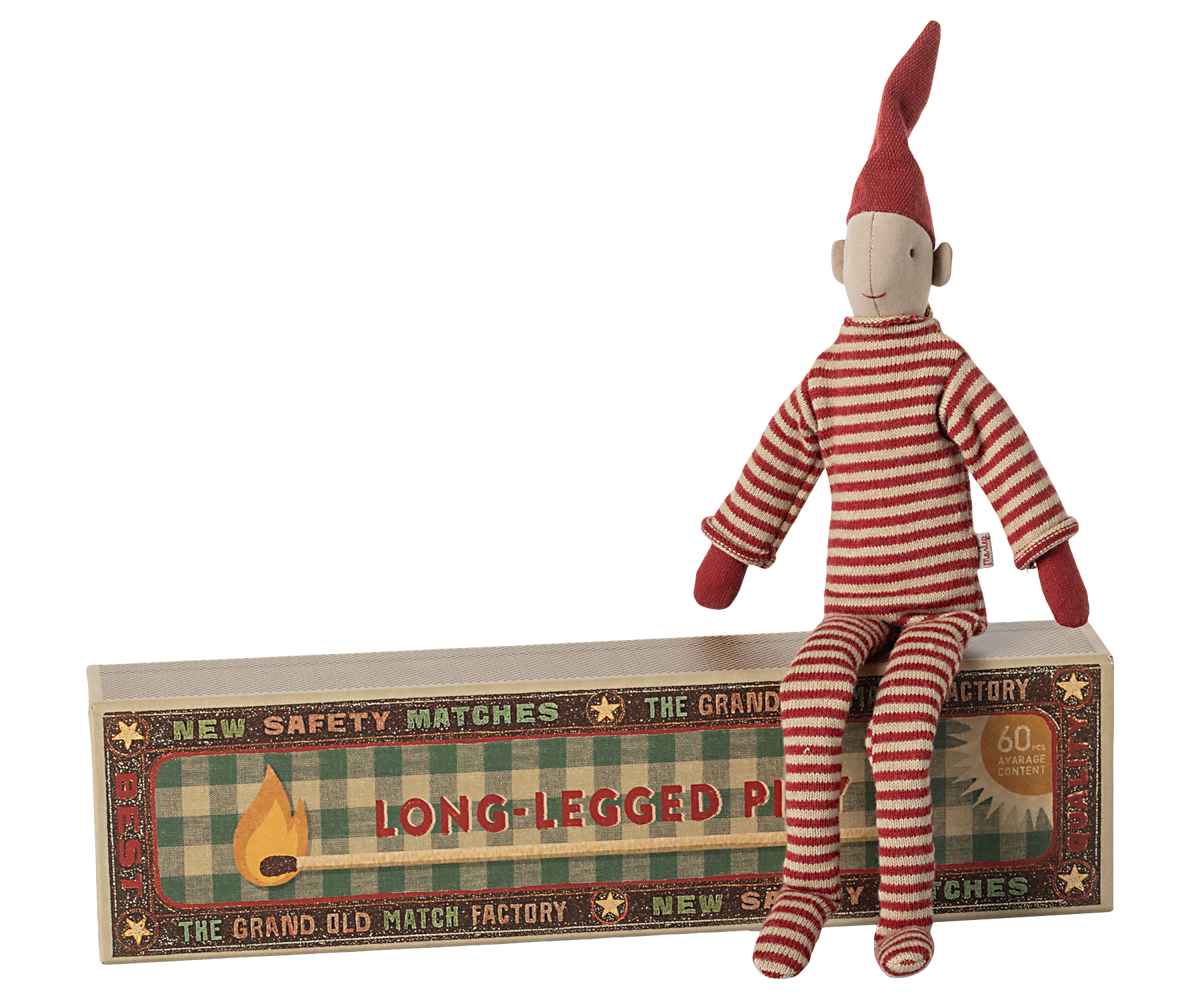 MAILEG Long legged pixy in box,34cm - Farmor Ingvarda