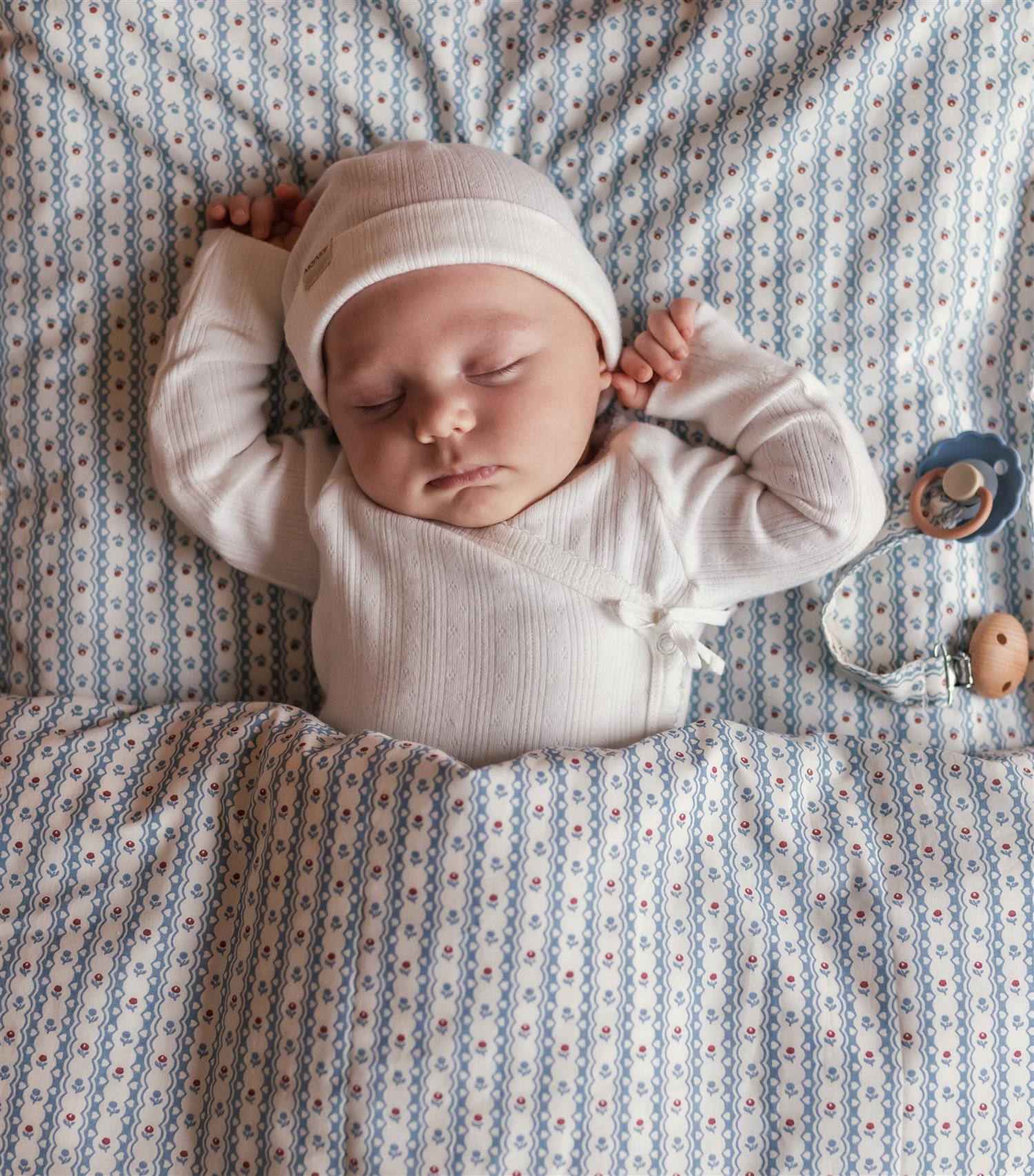 MARMAR COPENHAGEN 0-3ÅR Rubetta Modal Pointelle,Newborn Krem - Farmor Ingvarda