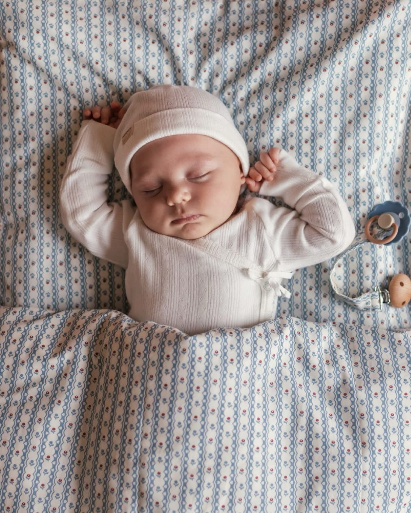 MARMAR COPENHAGEN 0-3ÅR Rula Modal Pointelle,Newborn Hvit - Farmor Ingvarda