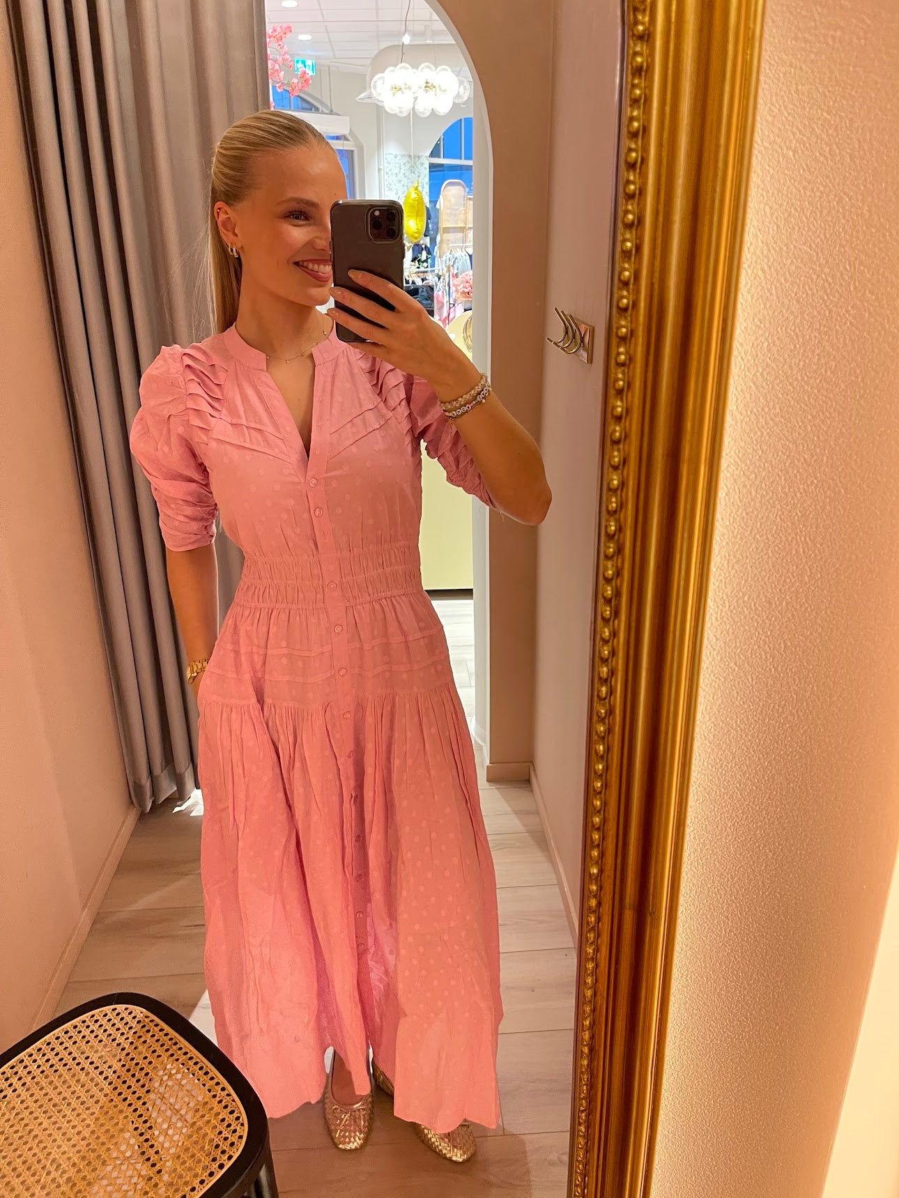MISSMAYA Fabienne Dress La Rosa - Farmor Ingvarda