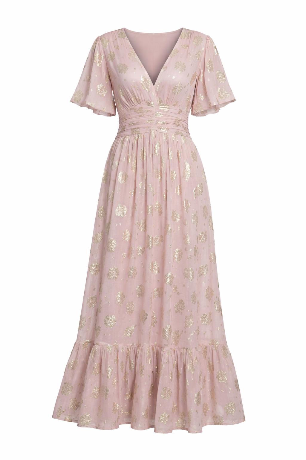 MISSMAYA Leonora Dress Blushing Bride - Farmor Ingvarda