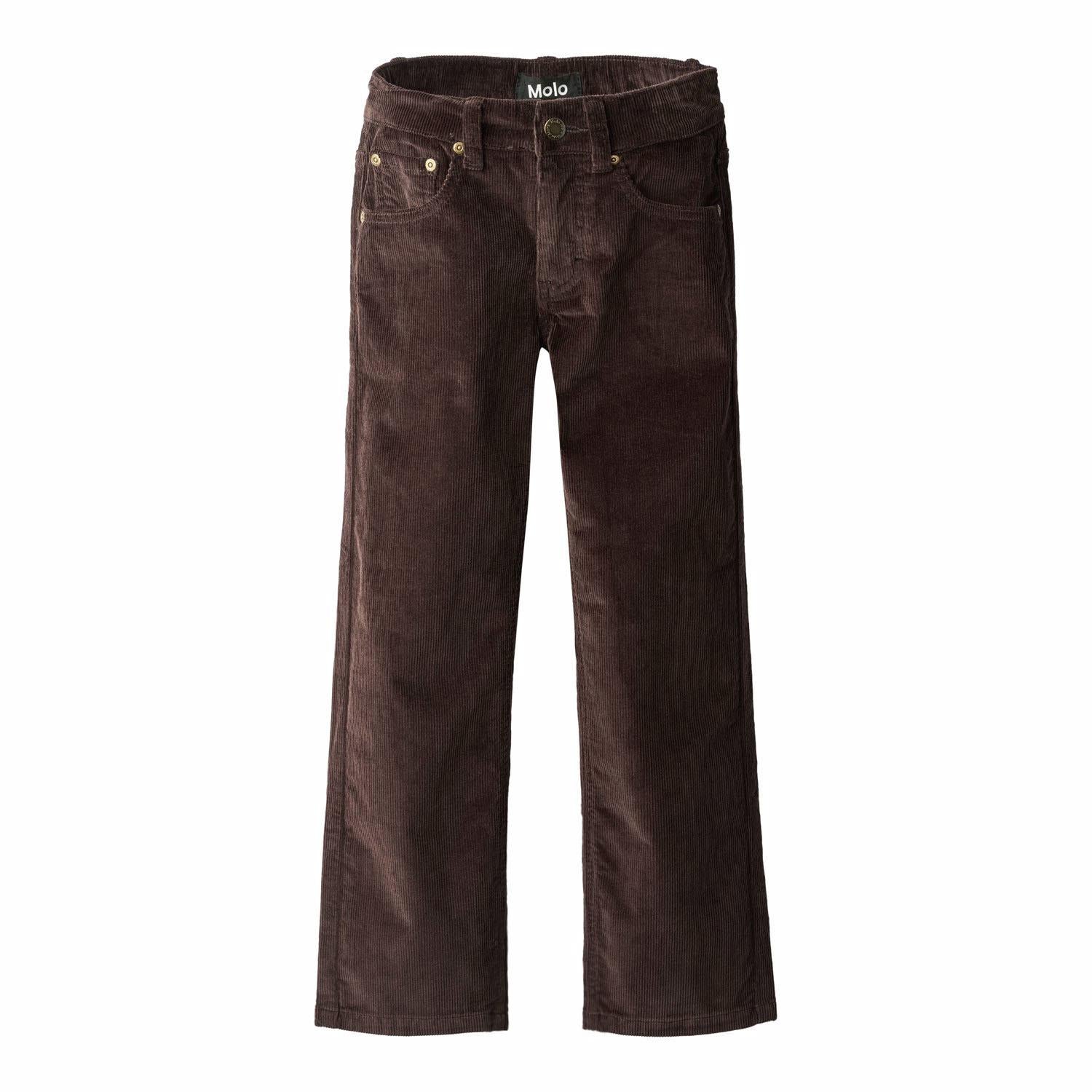 MOLO 4-12ÅR Andy Jeans,Cord Mørkebrun - Farmor Ingvarda