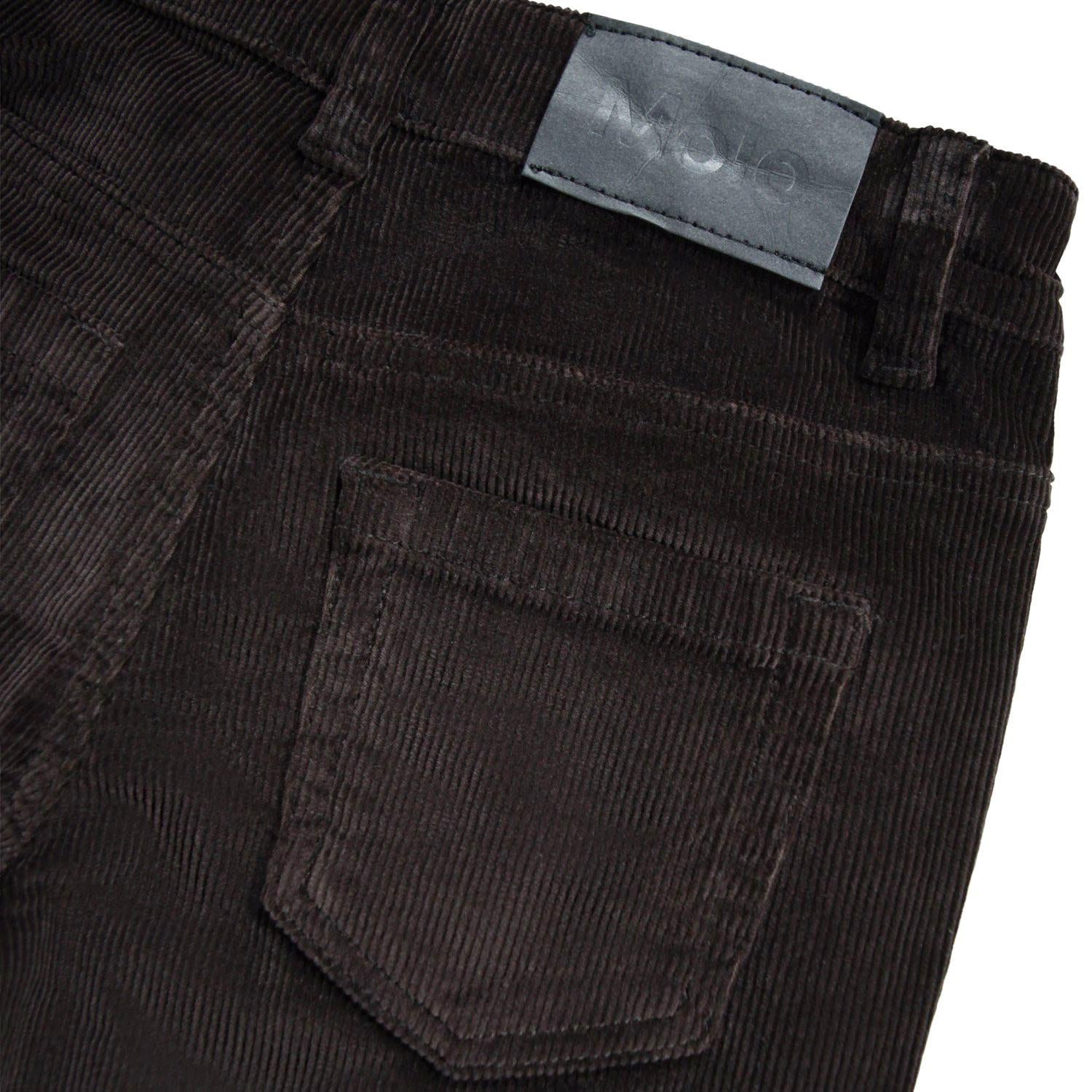 MOLO 4-12ÅR Andy Jeans,Cord Mørkebrun - Farmor Ingvarda