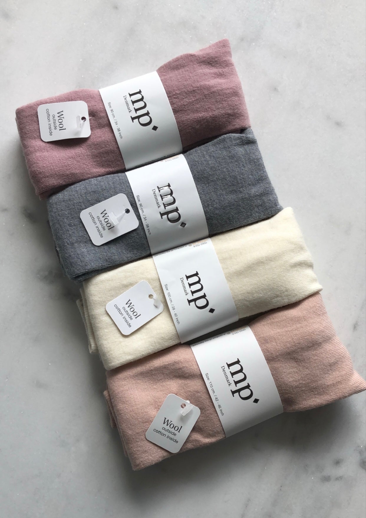MP Str.bukse 327 ULL /bomull,offwhite Off-White - Farmor Ingvarda