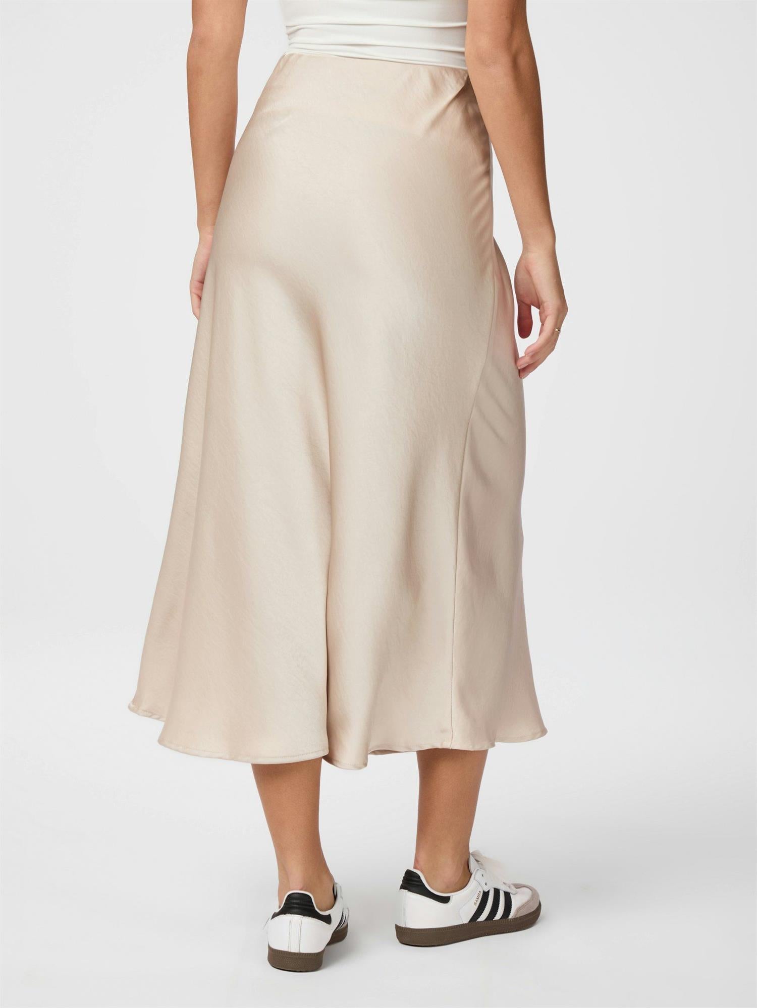NEO NOIR Bovary Skirt Champagne - Farmor Ingvarda