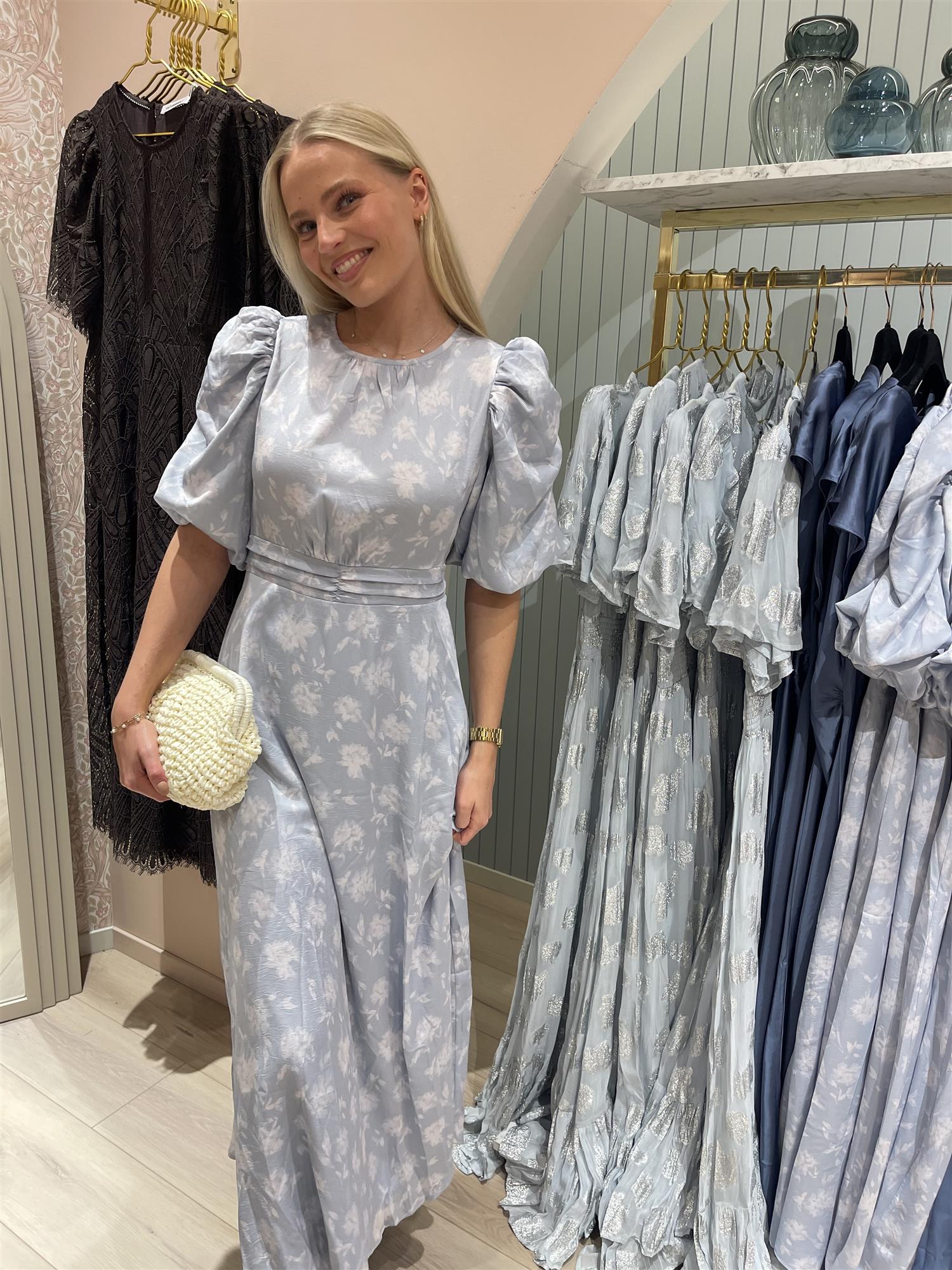 NEO NOIR Kikka Faded Flower Dress - Farmor Ingvarda