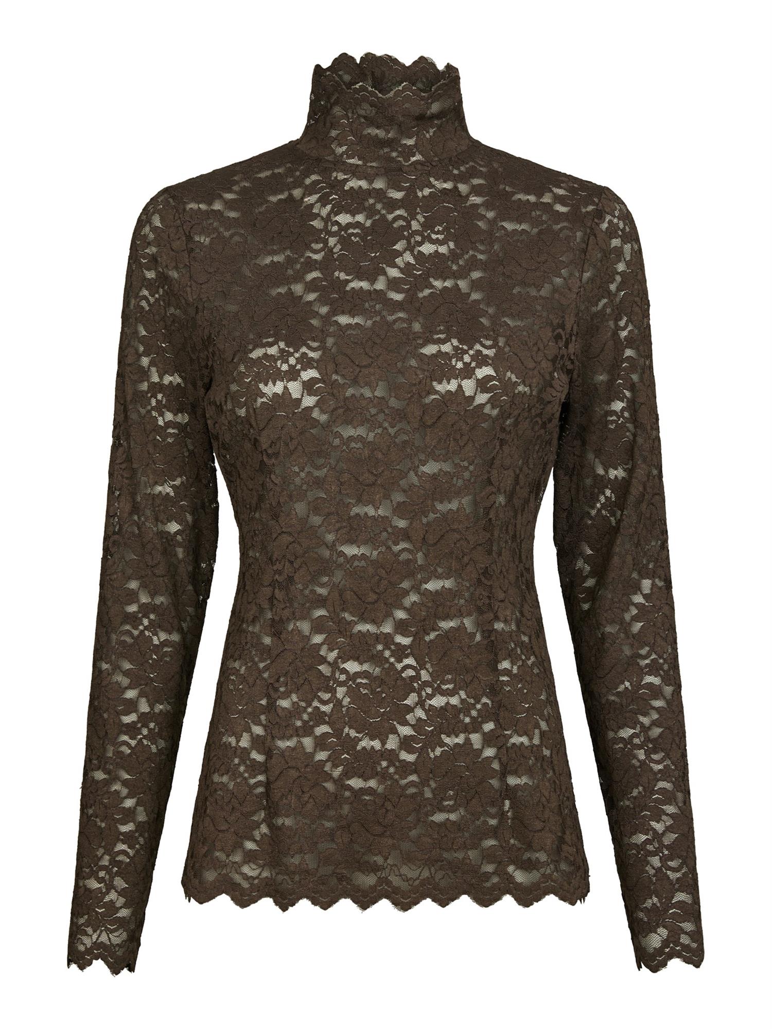 NEO NOIR Liza Laceflower Blouse - Farmor Ingvarda