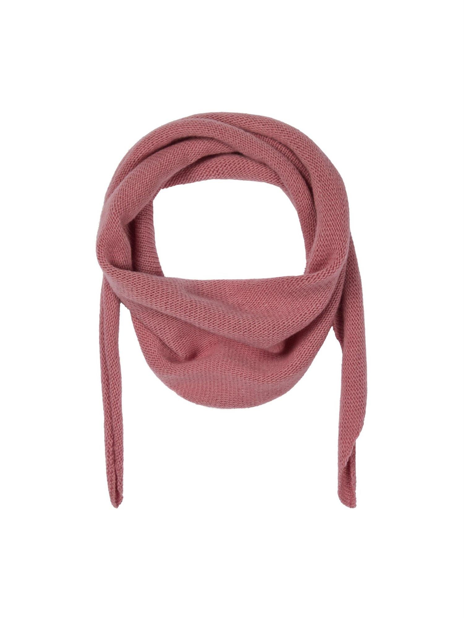 NEO NOIR Misty knit Scarf Rose - Farmor Ingvarda