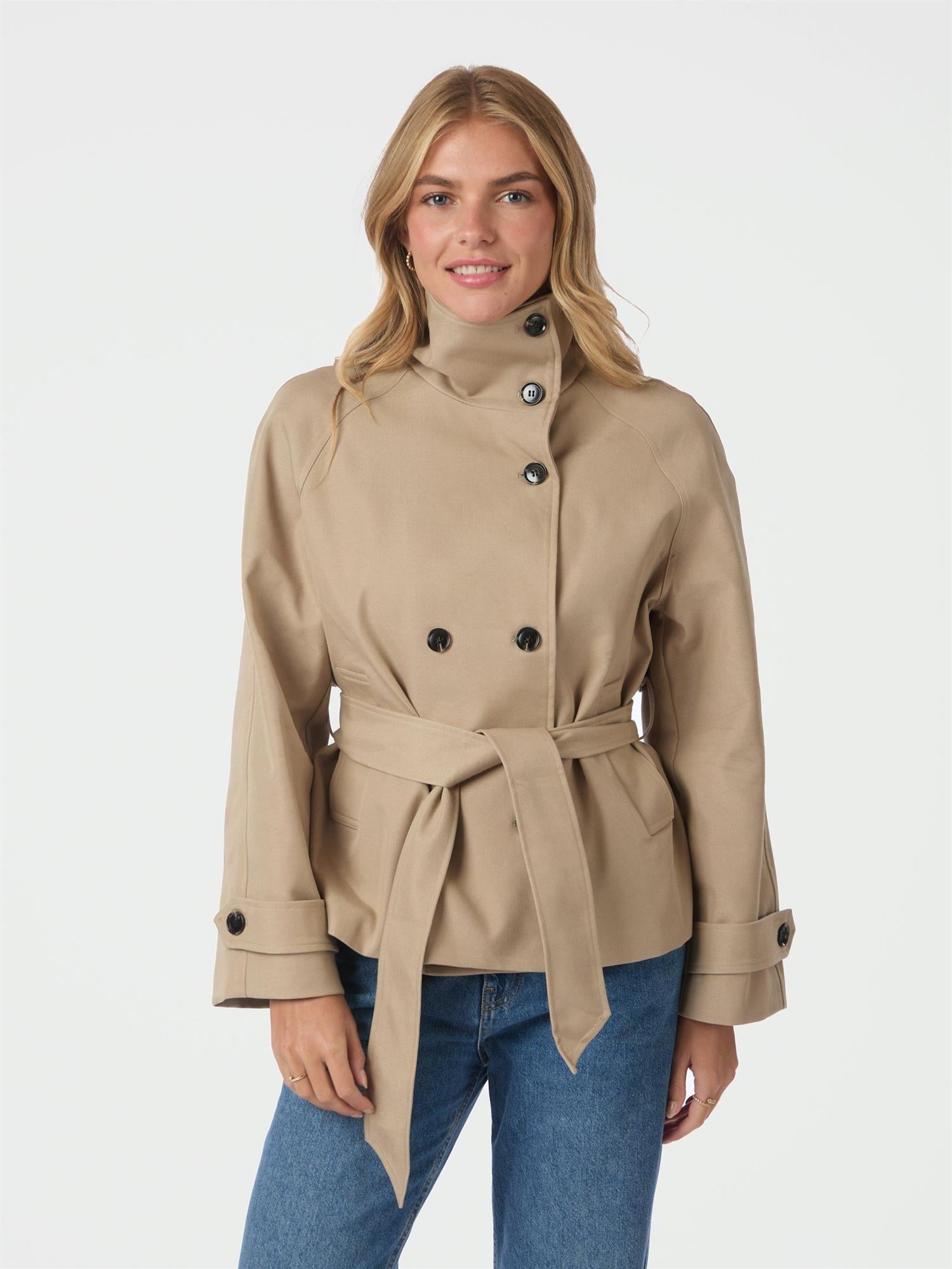NEO NOIR Munet Trench Jacket - Farmor Ingvarda