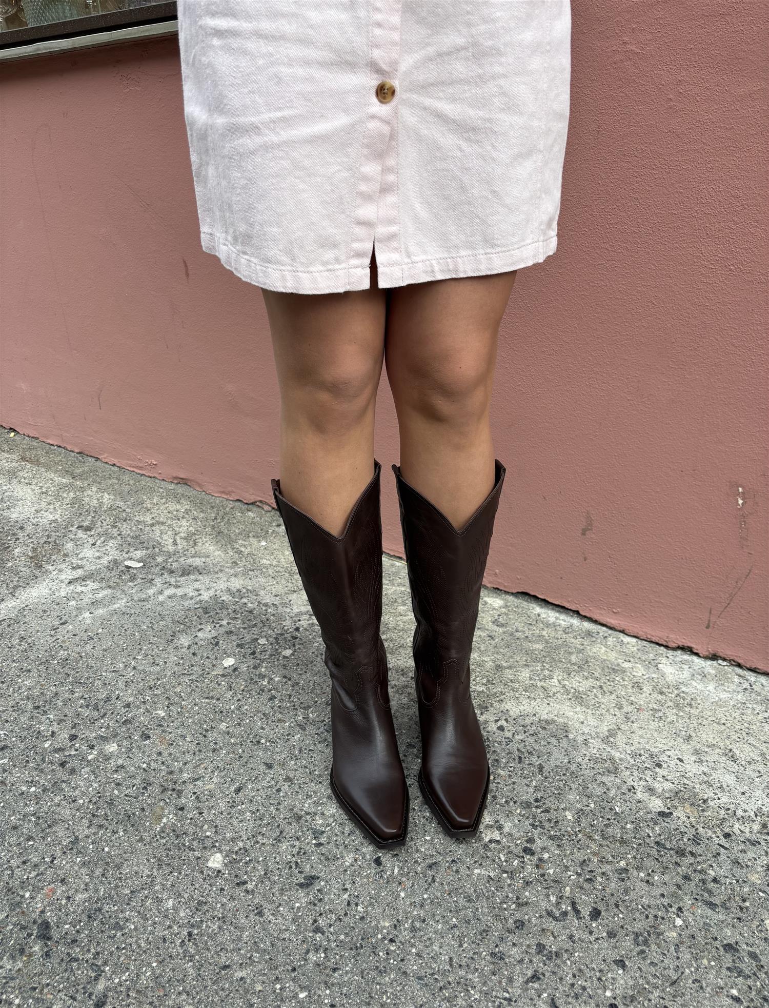 PHENUMB COPENHAGEN Frankie Brown boots Brun - Farmor Ingvarda