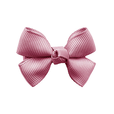 PRINSESSEFIN ASTRID baby hårsløyfe, S 4cm,Rosy Mauve - Farmor Ingvarda
