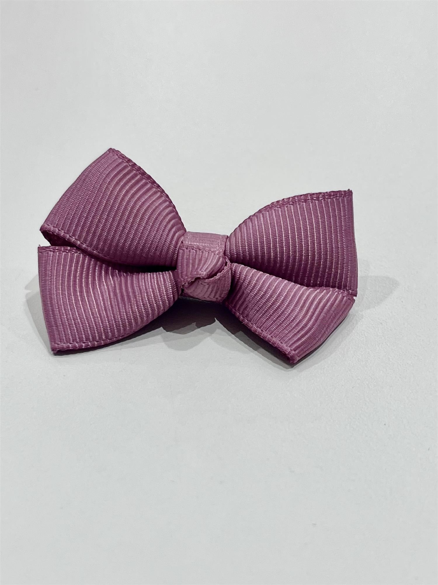 PRINSESSEFIN ASTRID baby hårsløyfe, S 4cm,Rosy Mauve - Farmor Ingvarda