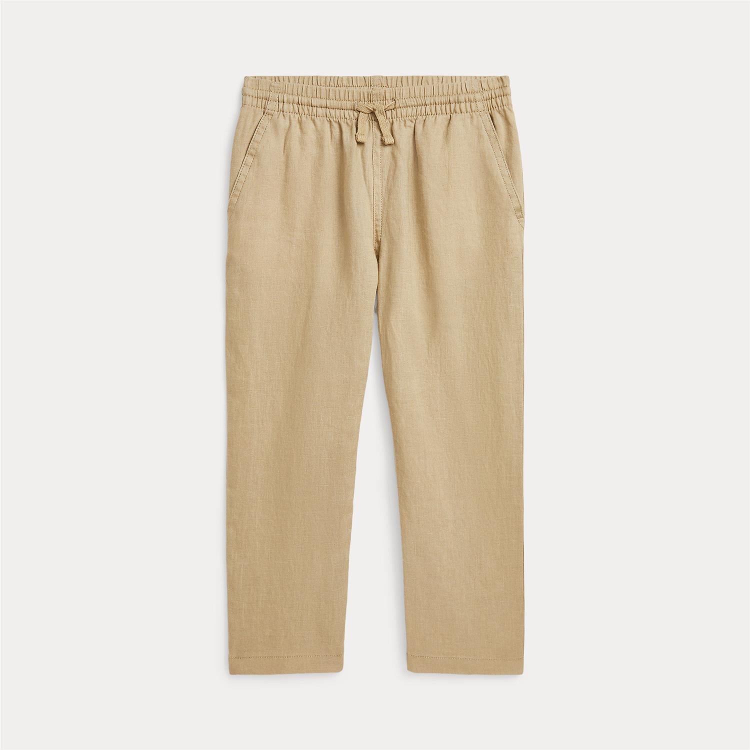 RALPH LAUREN 2-7År Lin bukse Beige - Farmor Ingvarda