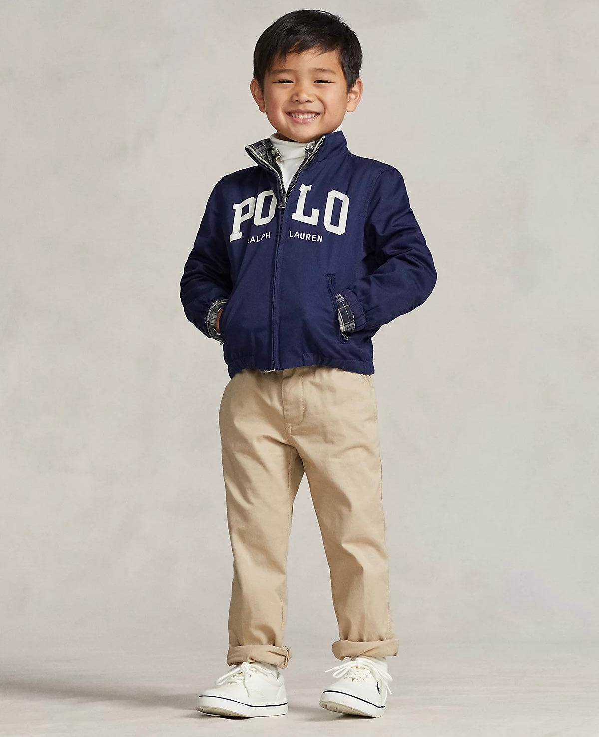 RALPH LAUREN 2-7År Prepster Pants Khaki - Farmor Ingvarda