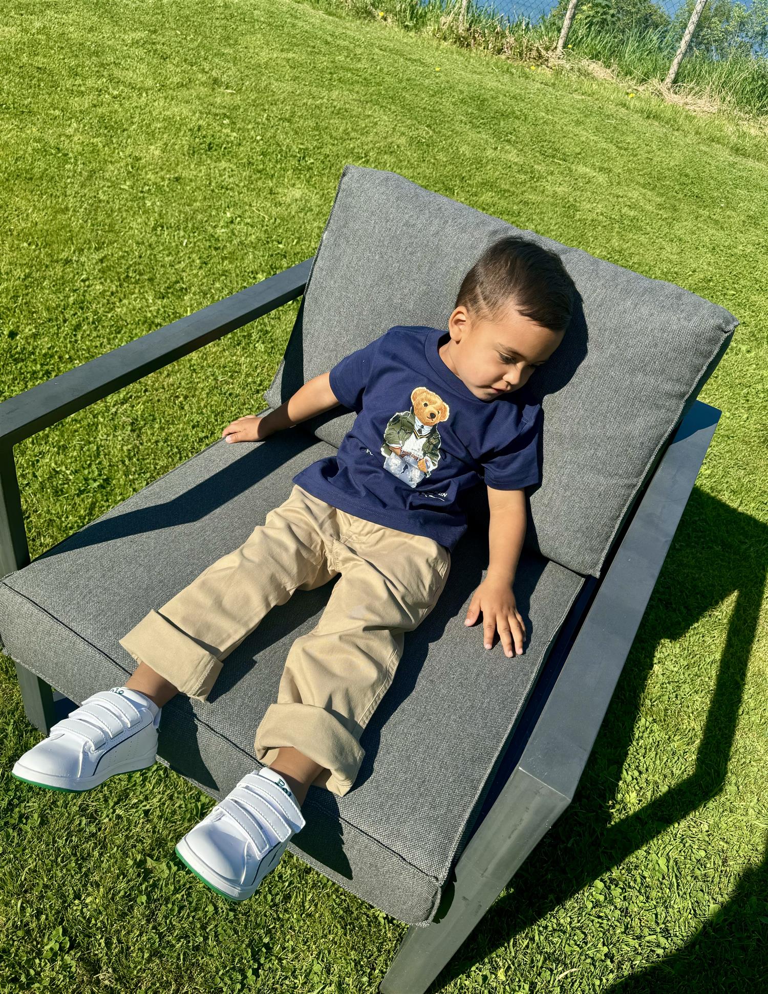 RALPH LAUREN 2-7År Prepster Pants Khaki - Farmor Ingvarda