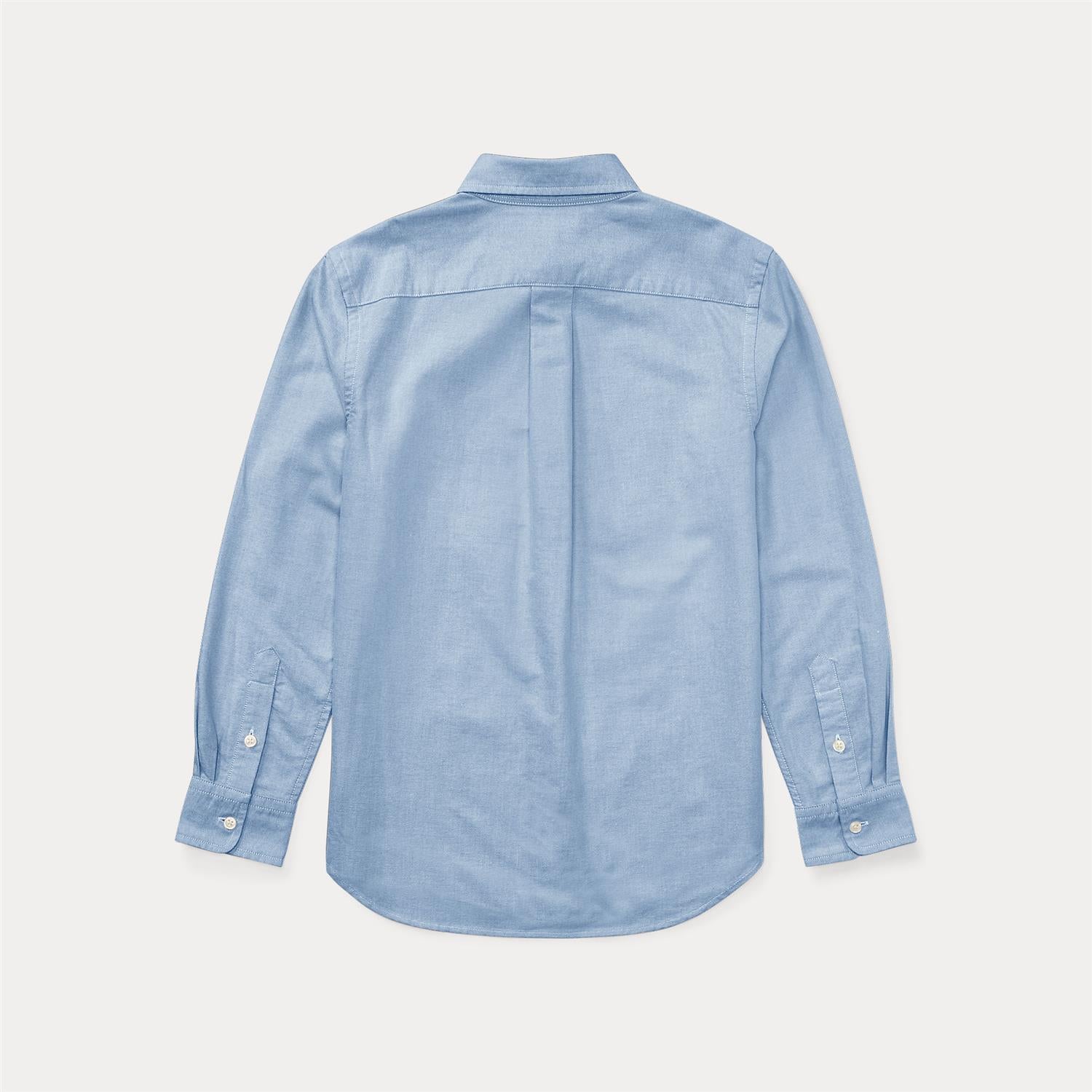 RALPH LAUREN 8-16År Oxford Shirt Lyseblå - Farmor Ingvarda