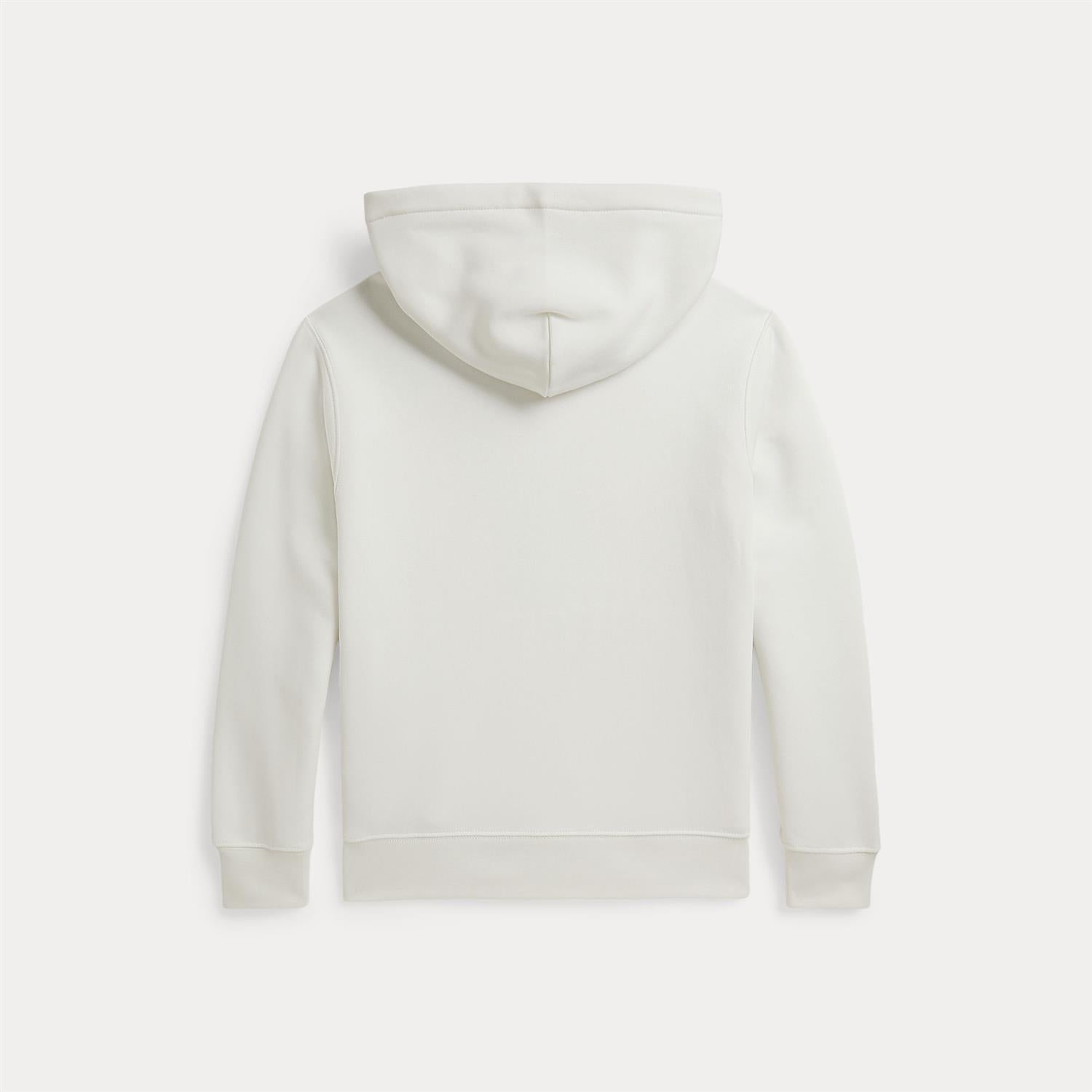 RALPH LAUREN 8-16År Polo Bear Hettegenser Hvit - Farmor Ingvarda