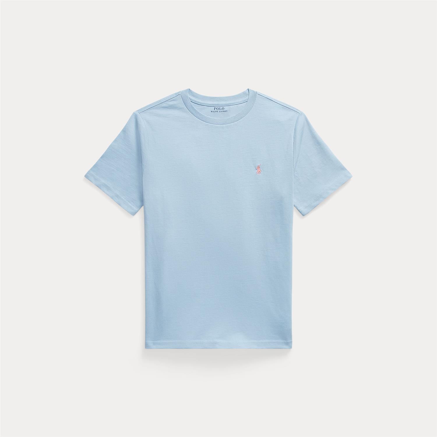 RALPH LAUREN 8-16År T-skjorte liten logo Lyseblå - Farmor Ingvarda