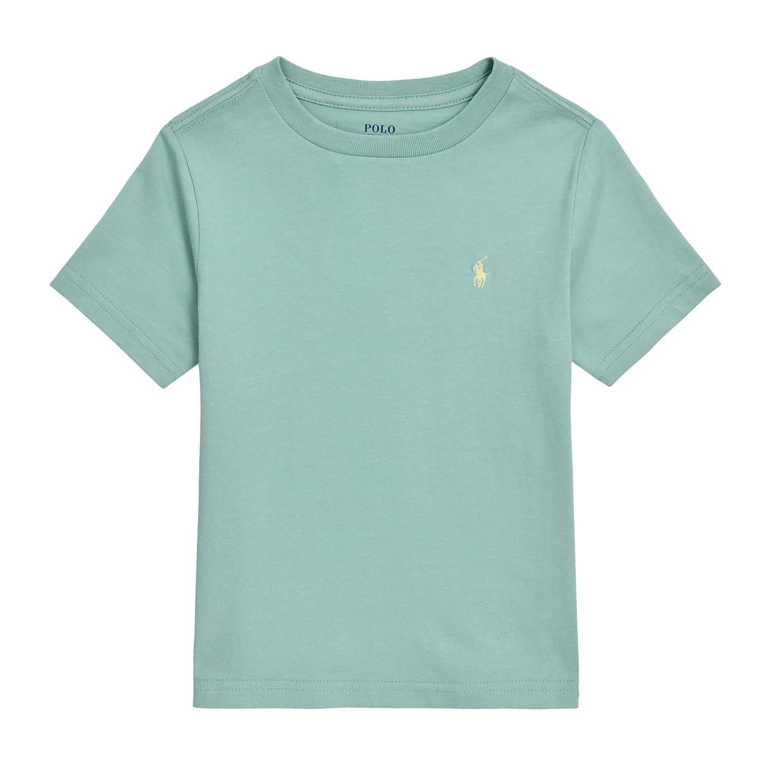 RALPH LAUREN 8-16År T-skjorte liten logo Pastellgrønn - Farmor Ingvarda