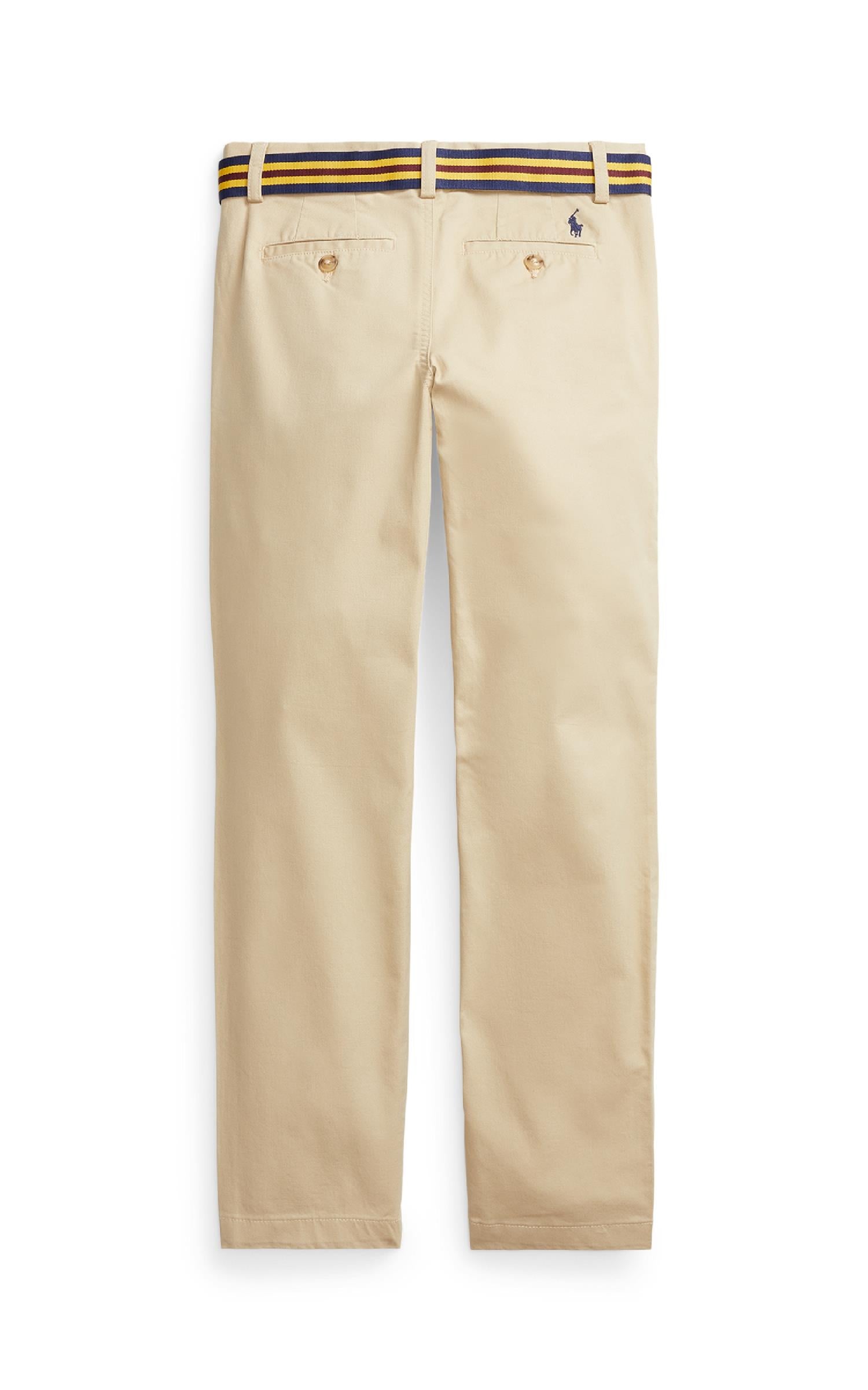 RALPH LAUREN 8-16År Bedford Pants Khaki - Farmor Ingvarda