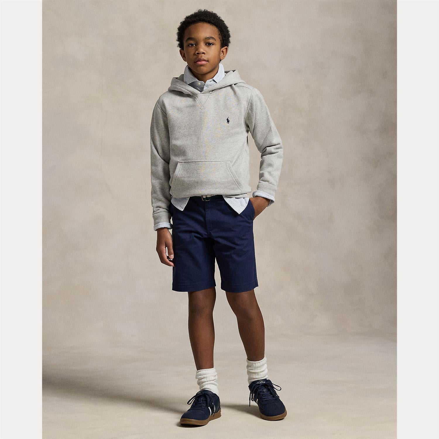 RALPH LAUREN 8-16År Bedford Shorts Mørkeblå - Farmor Ingvarda