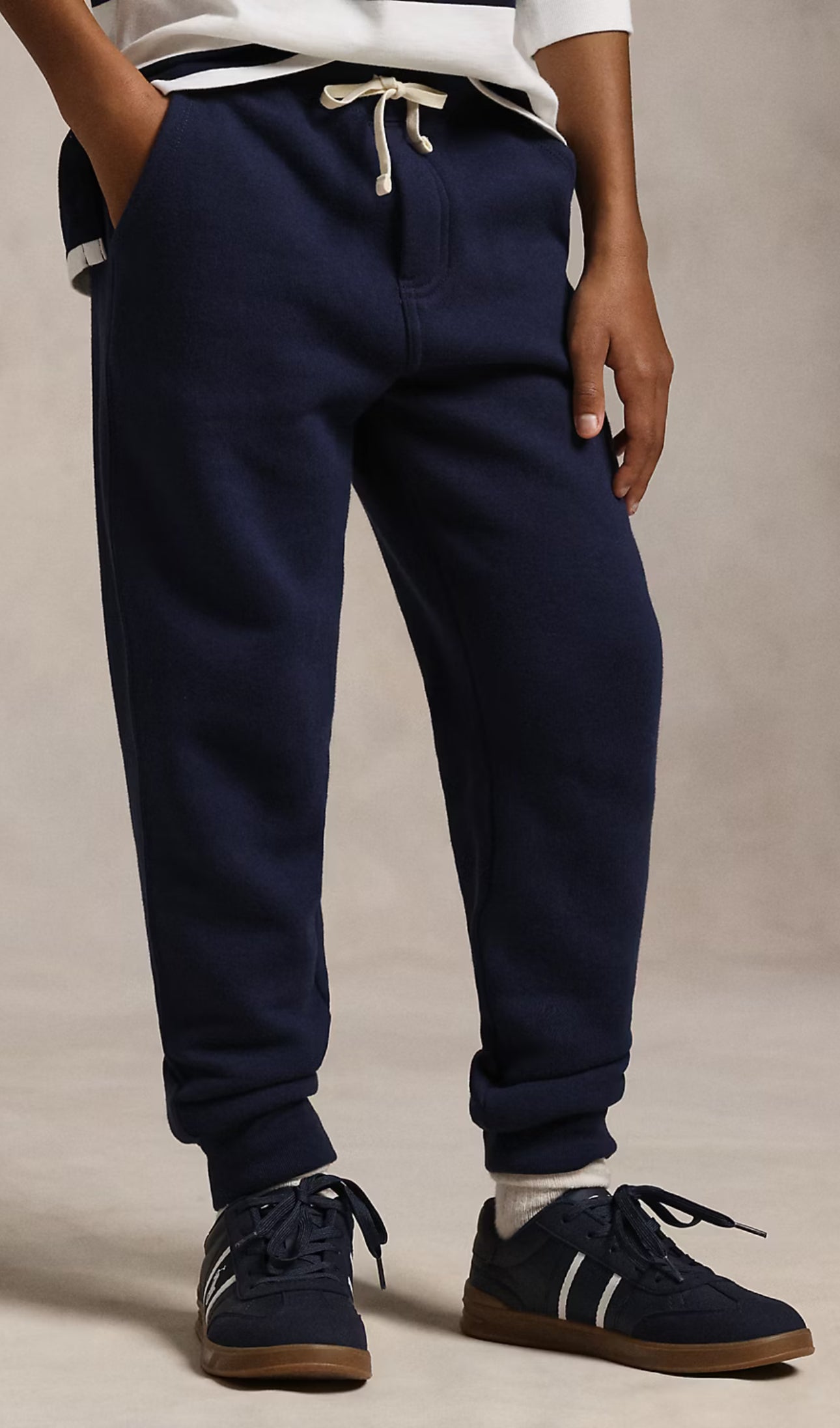 RALPH LAUREN 8-16År Jogger Bottoms Pant Mørkeblå - Farmor Ingvarda