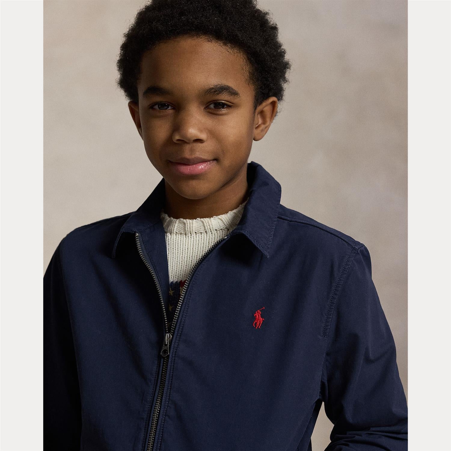 RALPH LAUREN 8-16År Ytterjakke Mørkeblå - Farmor Ingvarda
