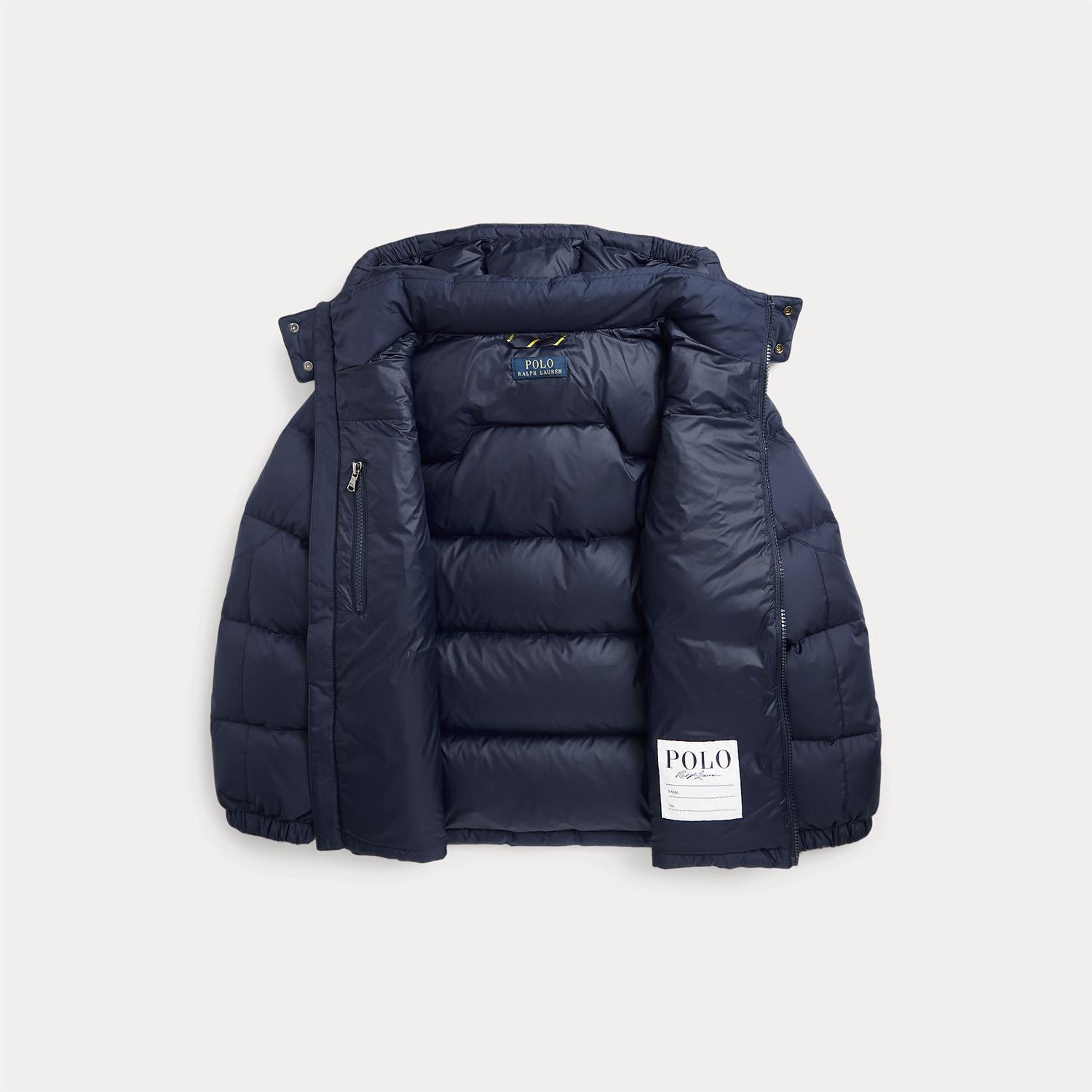 RALPH LAUREN 8-16År Ytterjakke m/hette,Ripstop Mørkeblå - Farmor Ingvarda
