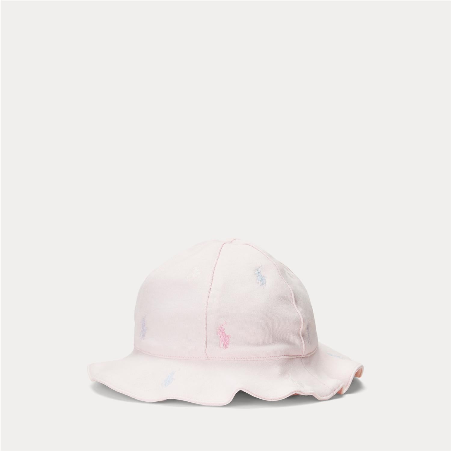 RALPH LAUREN Baby 0-24mnd. Solhatt Lys Rosa - Farmor Ingvarda