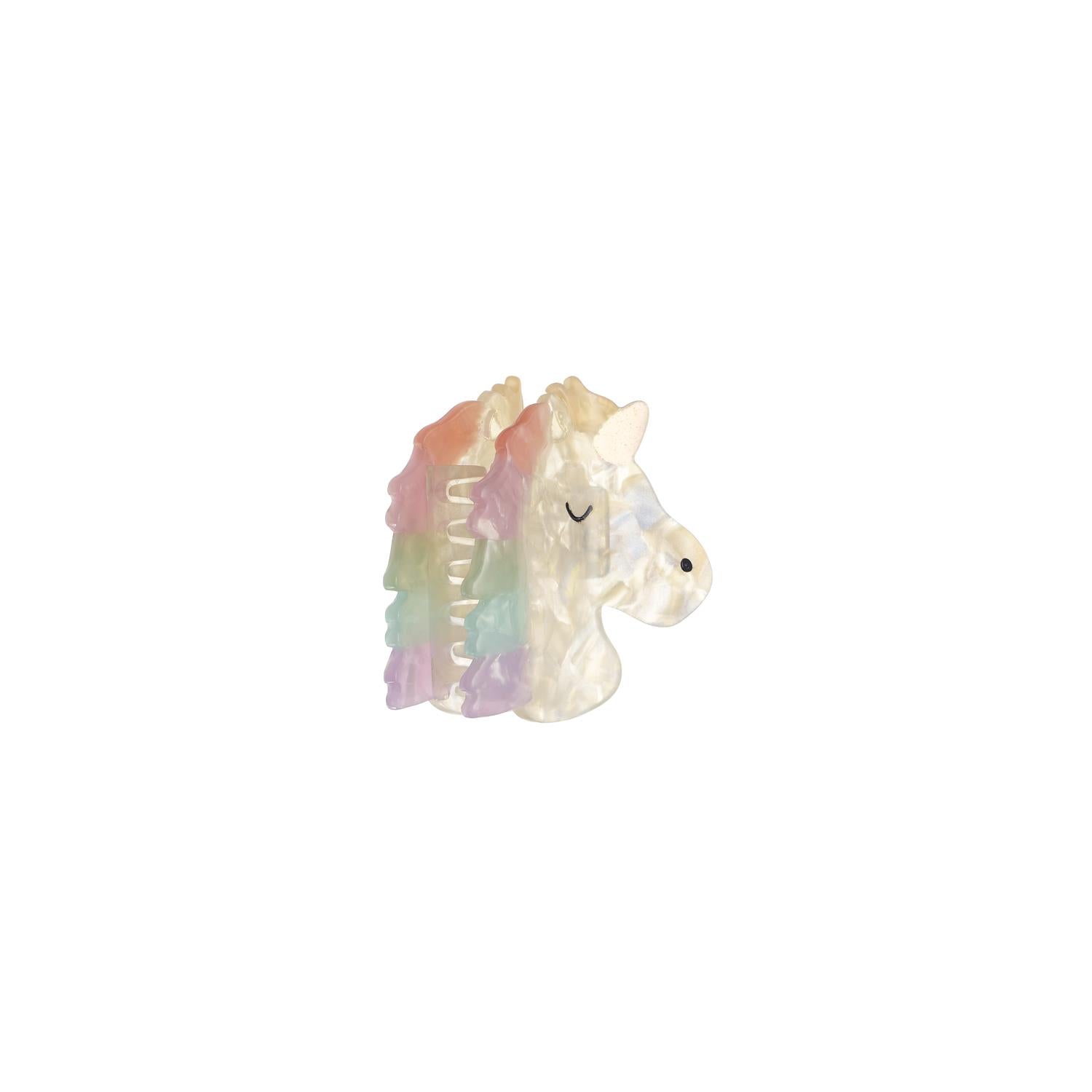 ROCKAHULA Kids Rainbow Unicorn Claw Clip - Farmor Ingvarda