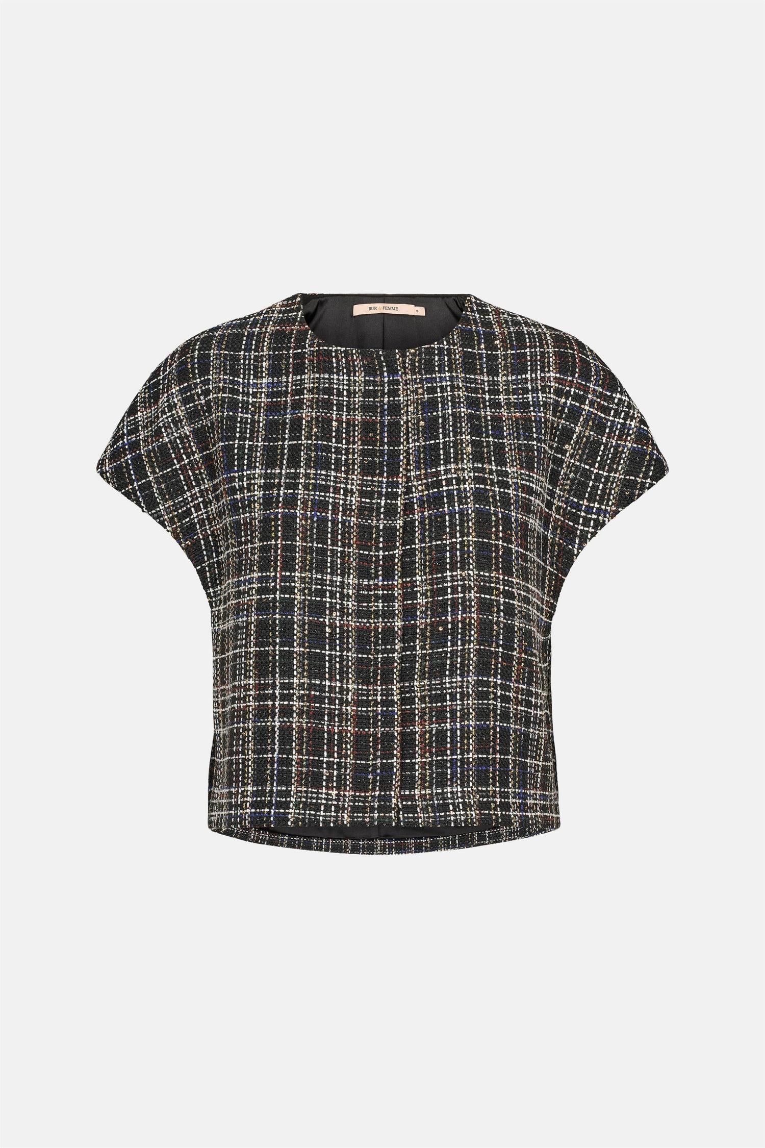 RUE de FEMME Checky New, Hika Vest - Farmor Ingvarda