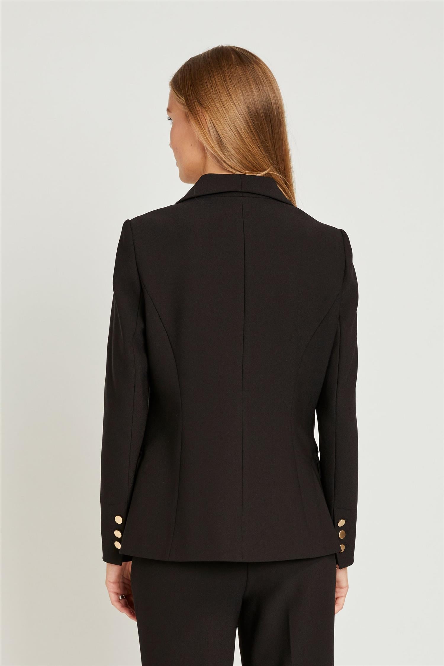 RUE de FEMME Comfy Eloise Blazer Black Sort - Farmor Ingvarda