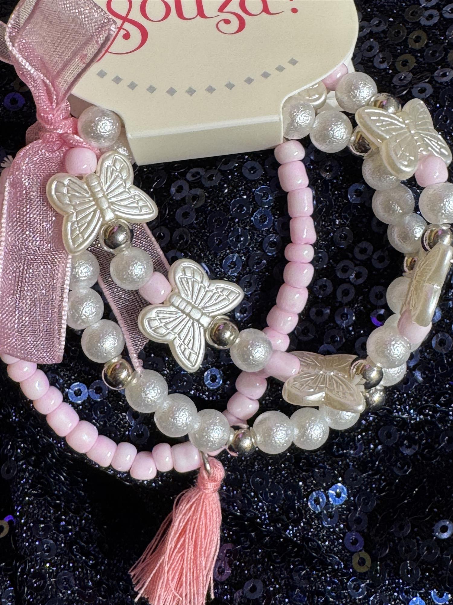 SOUZA! Bracelet Yora,Butterfly - Farmor Ingvarda