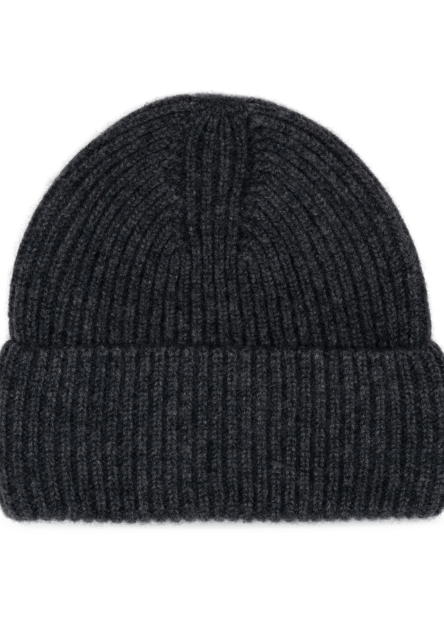 SUI AVA Bobbie Cashmere Beanie Grey - Farmor Ingvarda