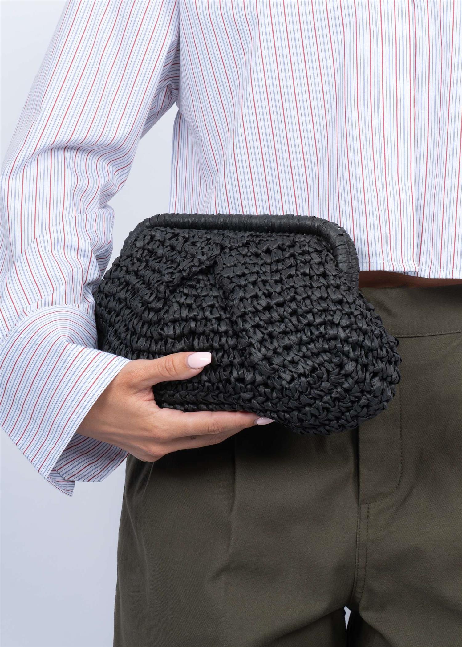 SUI AVA Olivia Bloom Bag Black - Farmor Ingvarda