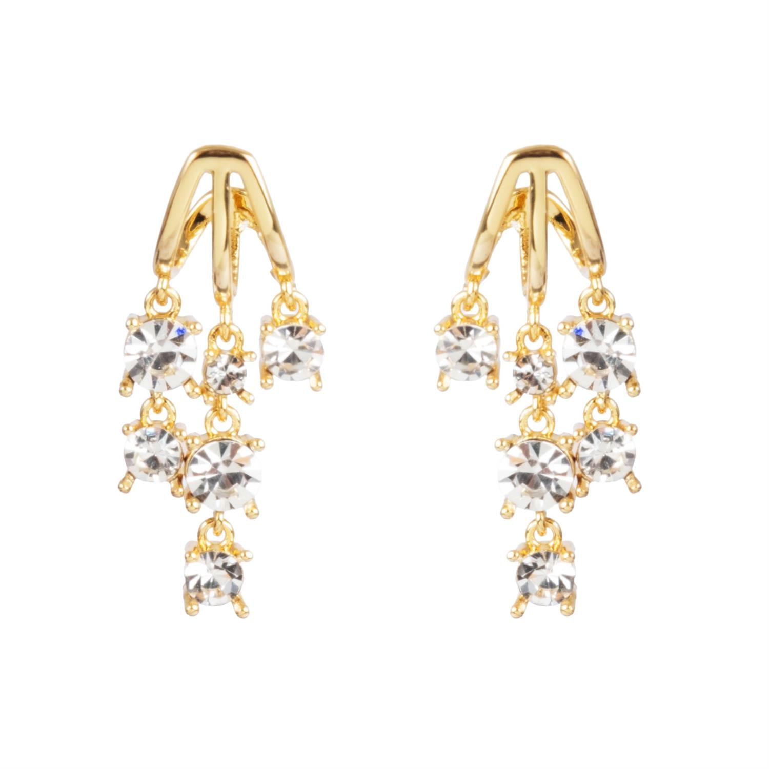 TONE DAMLI by A & C Butterflies Crystal Earrings - Farmor Ingvarda