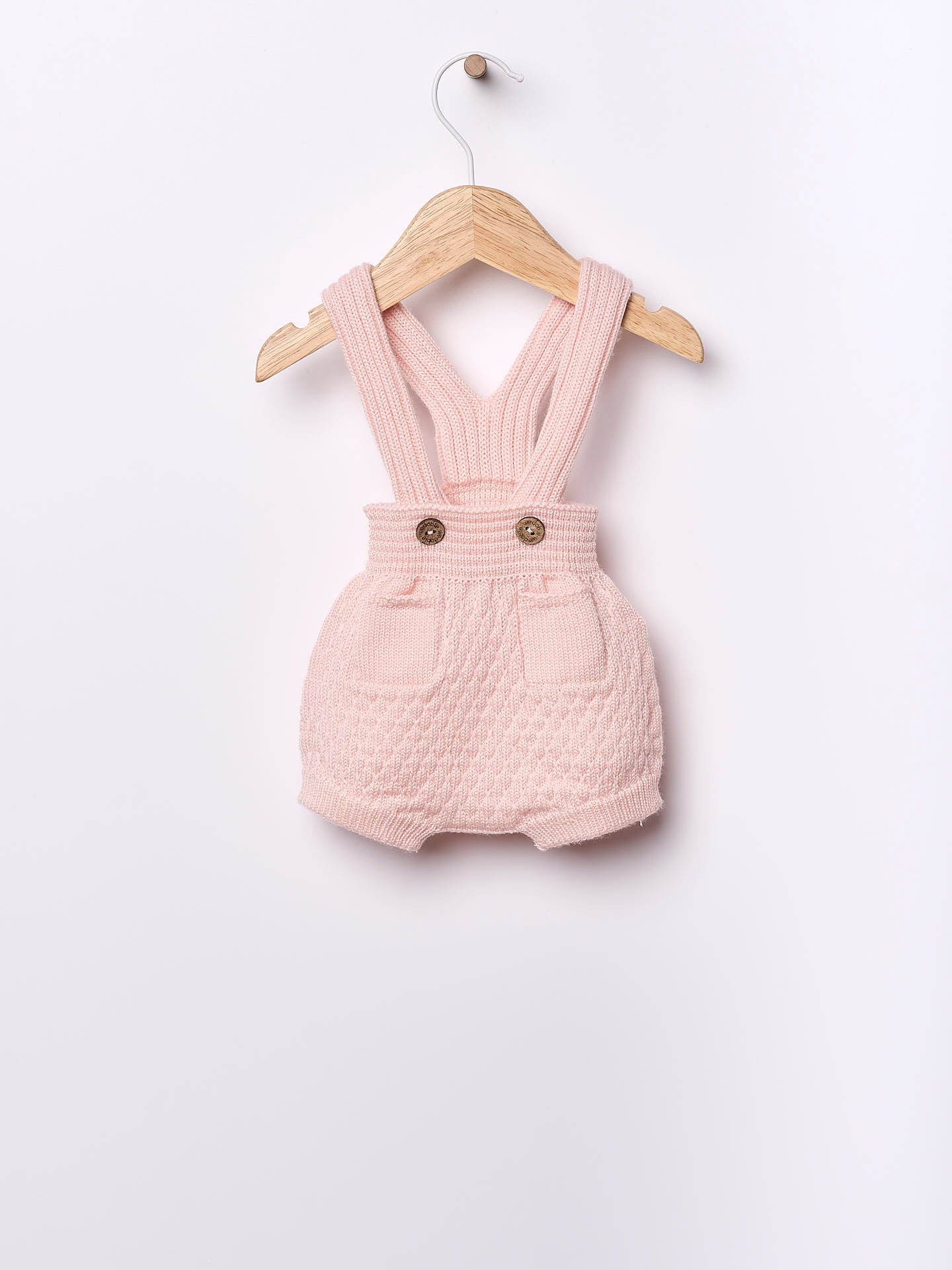 WEDOBLE Strikket Seleshorts,Ull Lys Rosa - Farmor Ingvarda