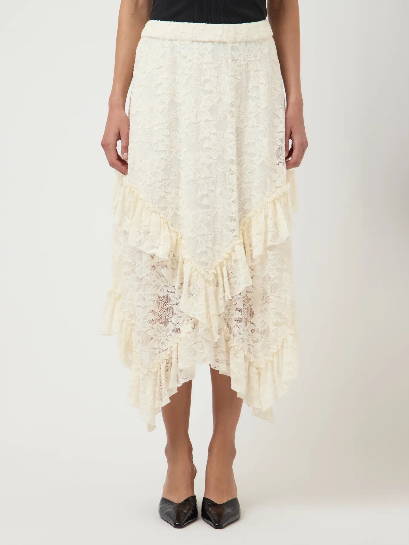YAS Yasftukka ankle skirt - Farmor Ingvarda