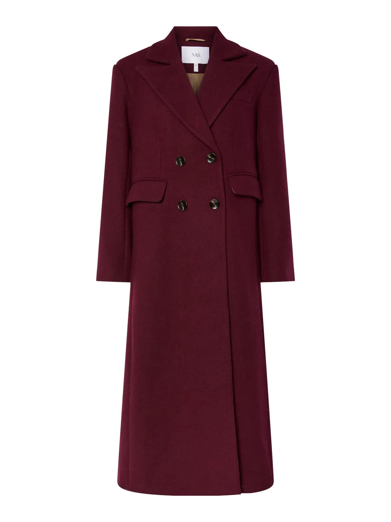 YAS Yasroyal Wool Blend Long Coat - Farmor Ingvarda