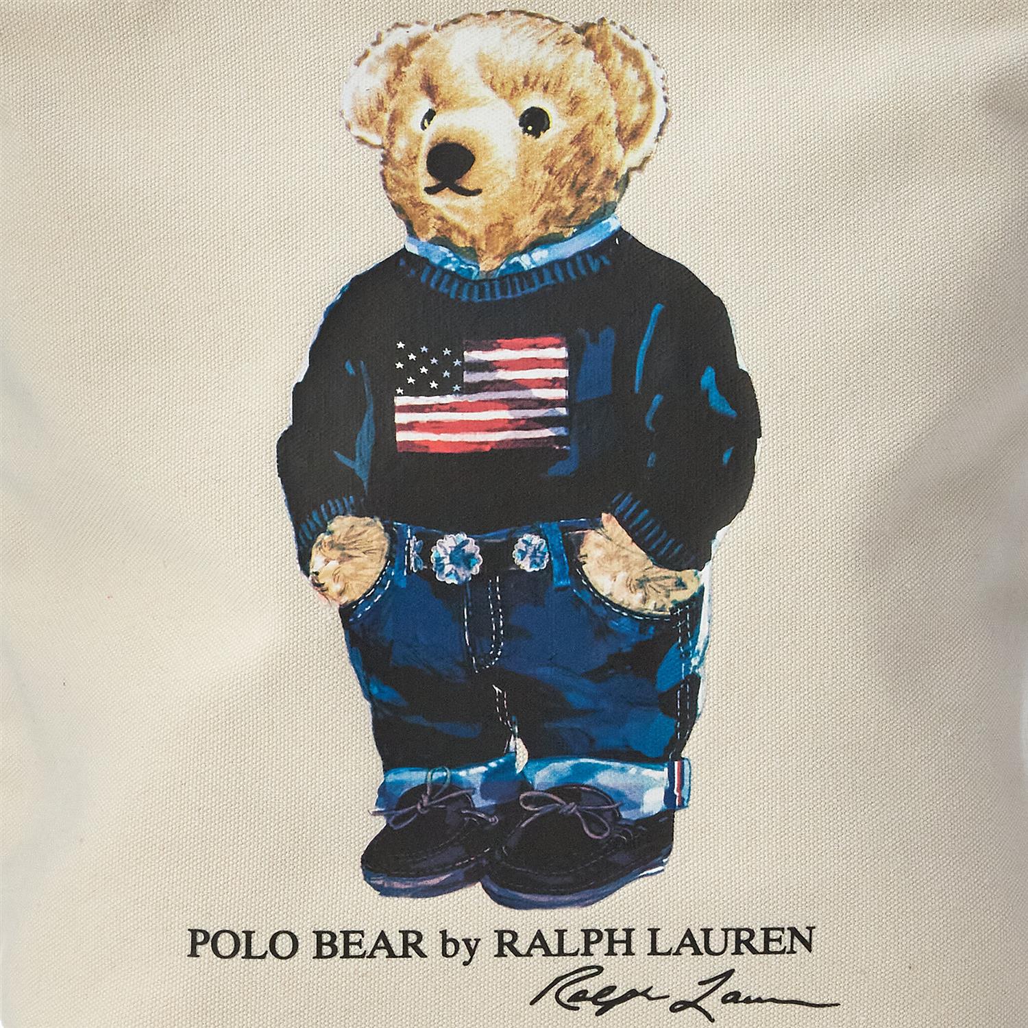 RALPH LAUREN Tilbehør Polo Bear Tote Krem