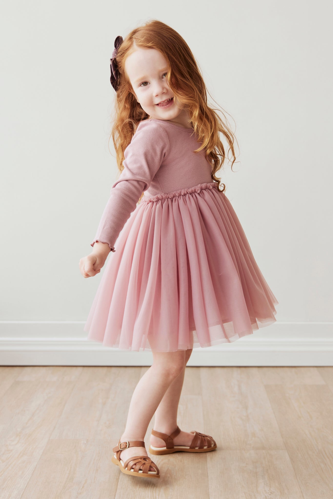 JAMIE KAY Anna Tulle Dress,Flora Gammelrosa