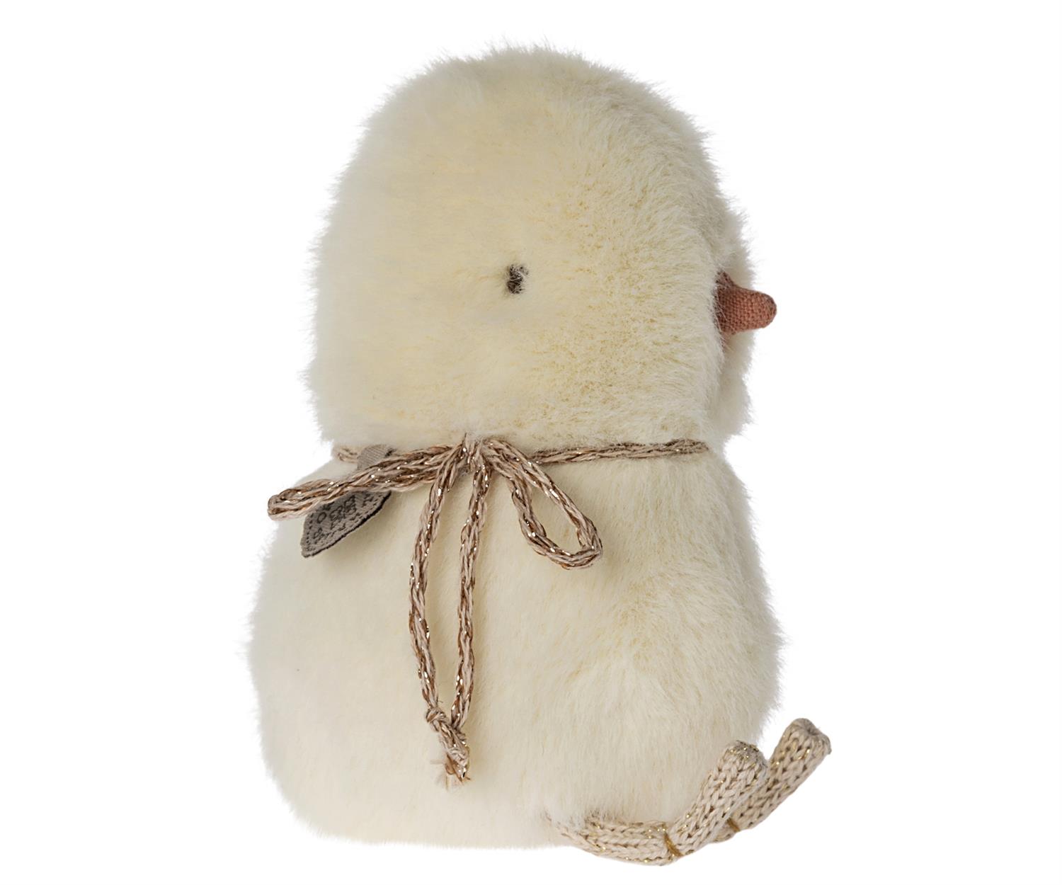 MAILEG Chicken Plush,Mini Krem