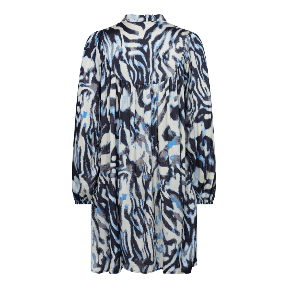 CO´ COUTURE Zebraline Dress Blå
