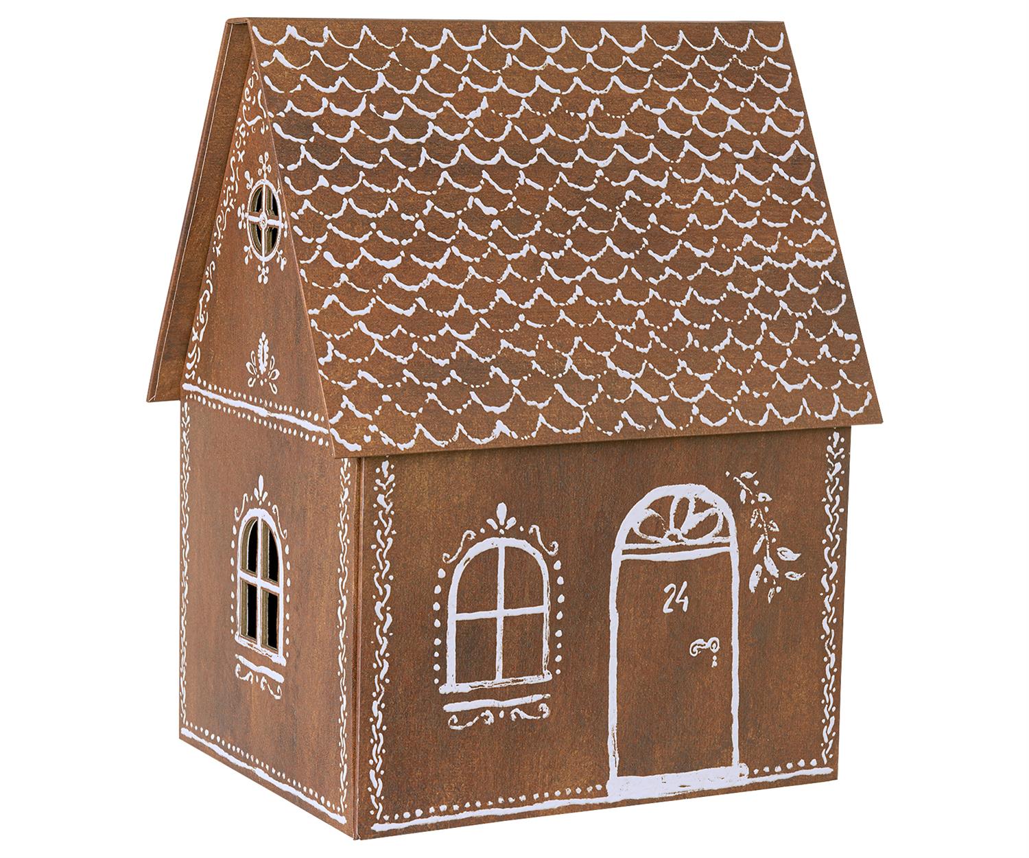 MAILEG Gingerbread house Brun