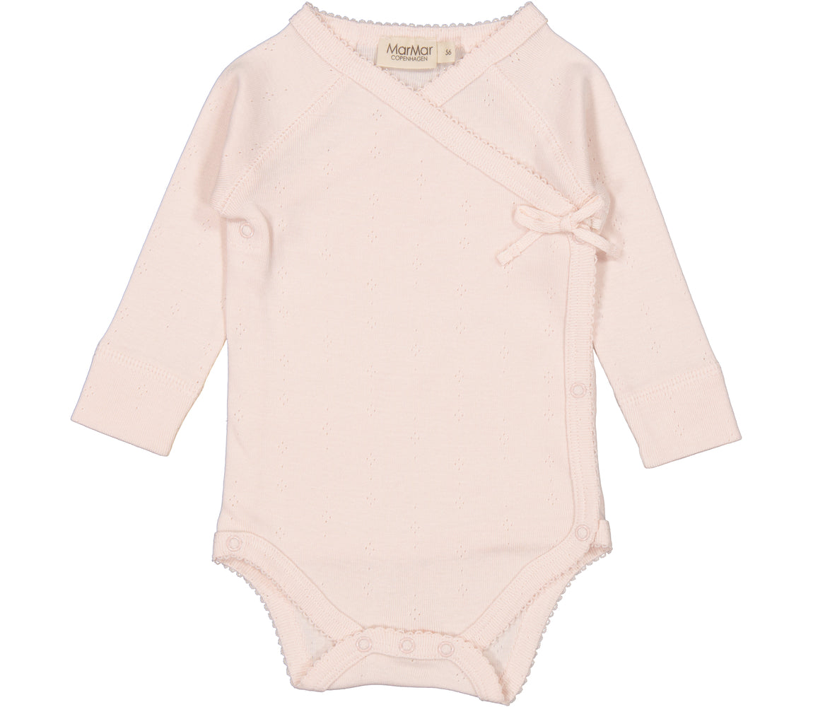 MARMAR COPENHAGEN Belita Pointelle Body,Newborn Lys Rosa