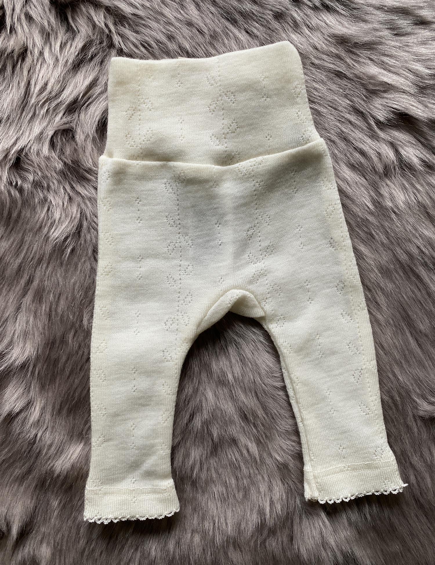 MARMAR COPENHAGEN ULL Piva pants,Ull Pointelle Offwhite