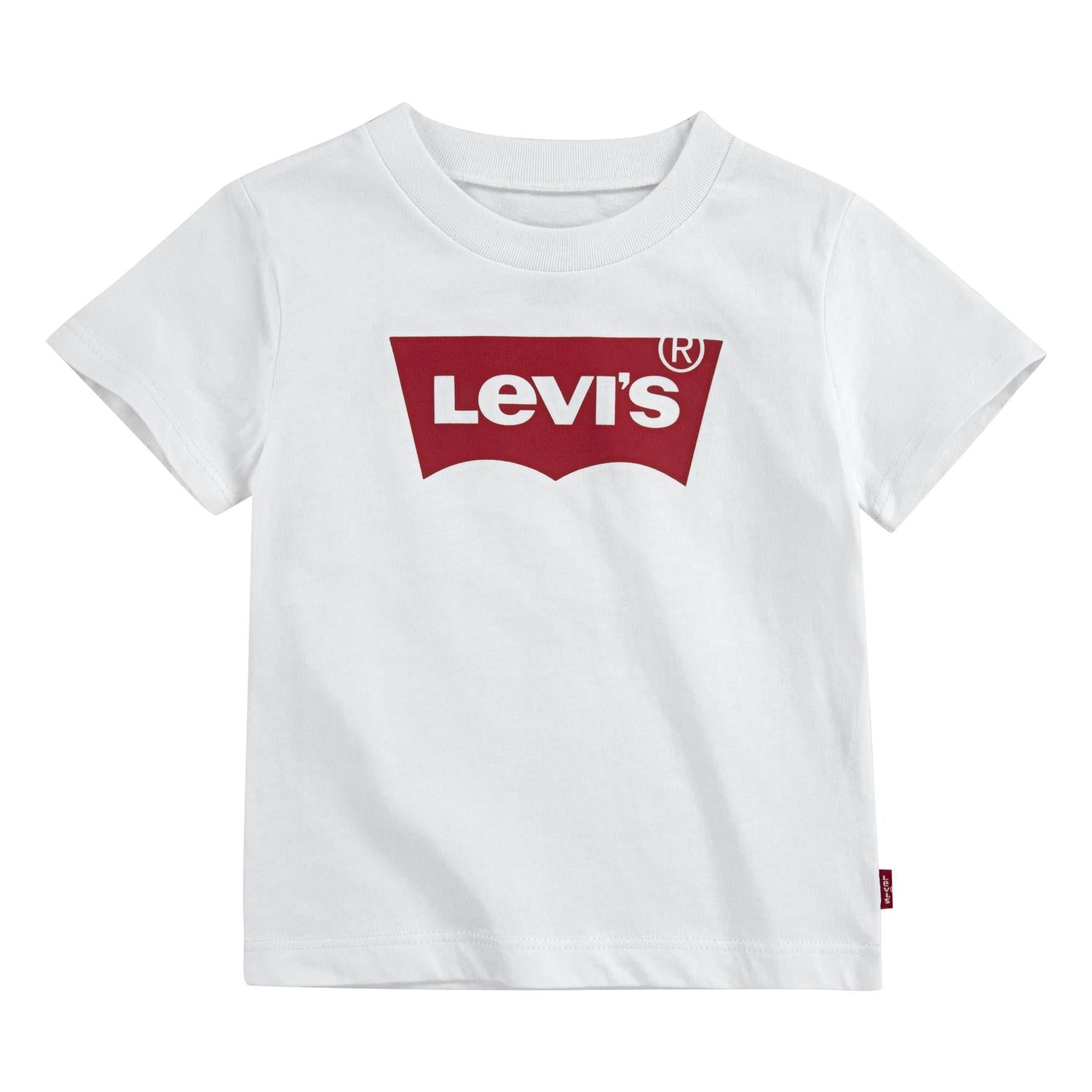 LEVIS 0-3ÅR Batwing T-skjorte Hvit