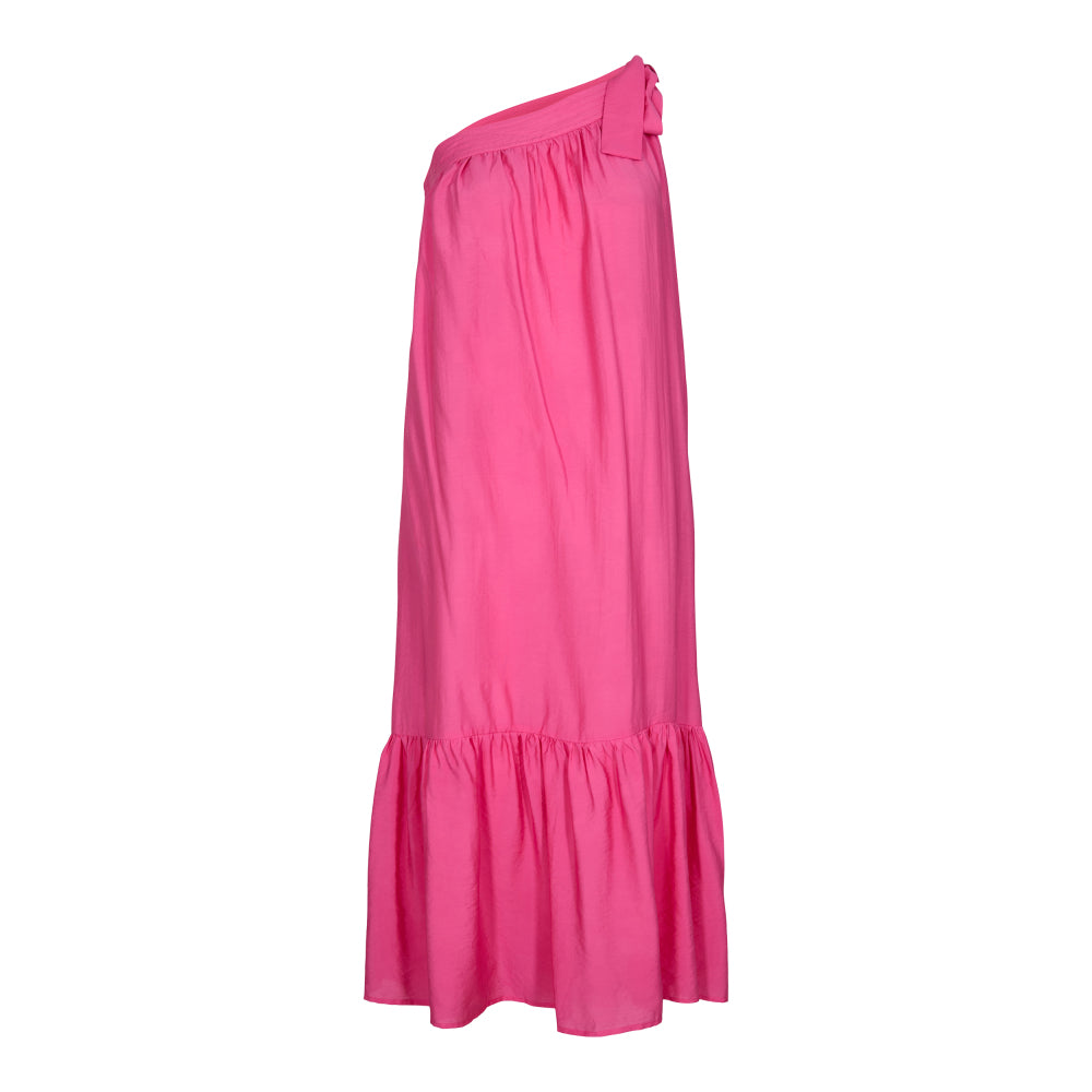 CO´ COUTURE Callum Asym Dress Rosa