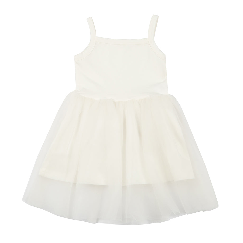 BOB AND BLOSSOM Tutu Kjole Hvit